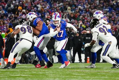 NFL Divisional Round Fans Responded To Bills Beating Up Ravens