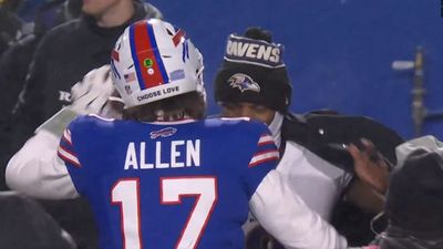 Josh Allen, Lamar Jackson Share Classy Moment After Bills Beat Ravens