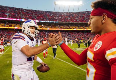 What happened when the Chiefs and Bills played in the regular season?