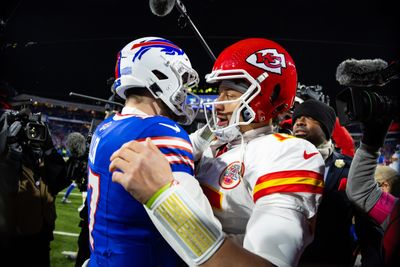 Josh Allen and Patrick Mahomes knew they’d get a playoff rematch when they met in November