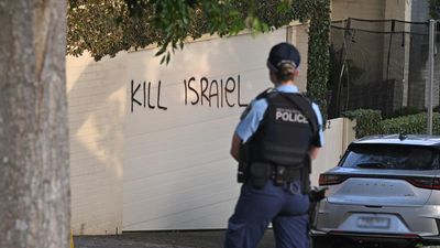 Woman charged after anti-Semitic graffiti attack