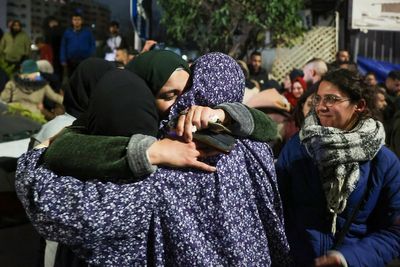 Watch: Displaced Palestinians return to homes on second day of Israel-Hamas ceasefire