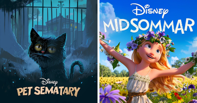 This Creator Used AI To Generate 39 Posters For Horror Movie Adaptations By Disney