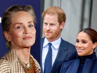 Sharon Stone reveals what Harry and Meghan are like as neighbours in resurfaced interview