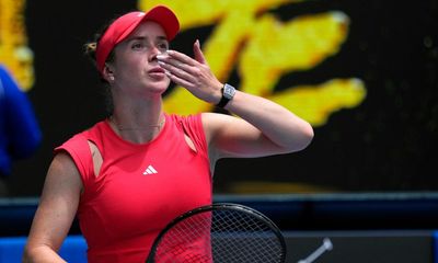 Svitolina surges on but watches husband Monfils fall short as ageing body falters