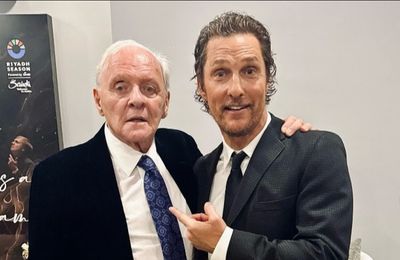 Matthew McConaughey calls for Sir Anthony Hopkins to be named Sexiest Man Alive