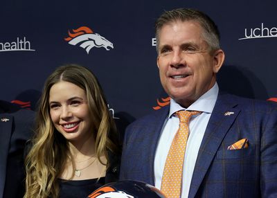 Sean Payton had a funny response to his daughter wearing an Eagles sweatshirt