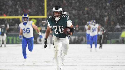 Daniel Jones Was Cheering on Saquon Barkley in Eagles’ Playoff Win vs. Rams