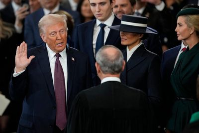 Watch: Donald Trump takes oath of office as he is sworn in as 47th US president