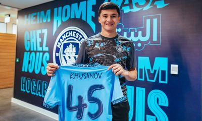 Manchester City sign £33.8m defender Abdukodir Khusanov from Lens