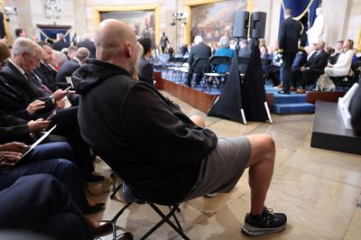 Internet Divided Over Democrat Senator John Fetterman Wearing Gym Shorts to Trump Inauguration: 'Can't Decide If This is Insulting or Endearing'