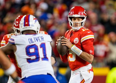 What teams have Patrick Mahomes’ Chiefs lost to twice in one season?