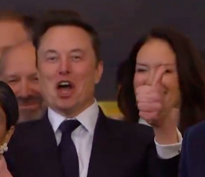 Elon Musk Beams as Trump Promises To 'Plant Stars and Stripes' on Mars After Taking Office