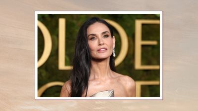 We've discovered the exact products used to create Demi Moore's golden eyeshadow look at the Golden Globes