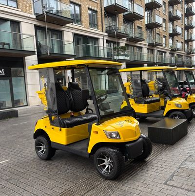 Electric buggies launched on streets of west London in 'world-first' trial