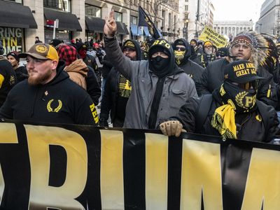 Proud Boys and other Jan 6 protesters return to D.C. to celebrate President Trump