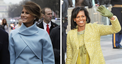 Netizens Compare Past First Ladies’ Inauguration Outfits After Melania’s Dress Goes Viral