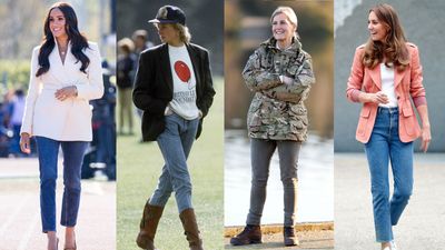 All the times the royals wore denim with aplomb, from Meghan Markle to Princess Diana