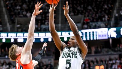 MSU PG Tre Holloman talks ‘big win’, areas for improvement Illinois victory