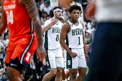 MSU PG Jeremy Fears talks ‘weathering the storm’ in huge win over Illinois