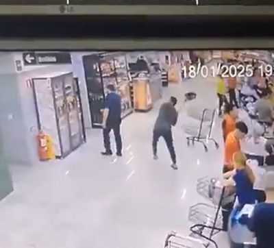 Brazilian Man Calmly Grabs Shovel Before Whacking Wife's Employer in Attack Caught on Camera: 'I Never Expected Something Like This'