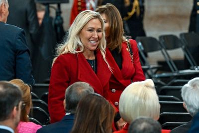 MTG reveals she had to cut the line for Trump’s inauguration as she rails against seating plan