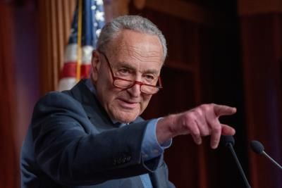 Senate Democratic Leader Schumer Pledges To Work With Trump