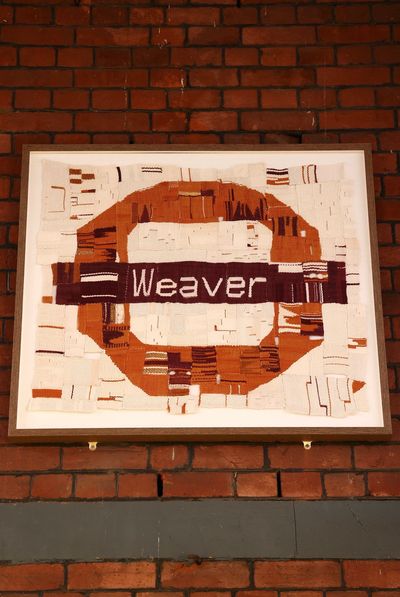 Hand-woven roundel unveiled to mark new London Overground line name