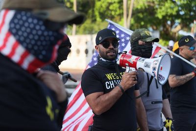 Proud Boys leader Enrique Tarrio and Oath Keepers founder Stewart Rhodes released from prison after Trump pardons