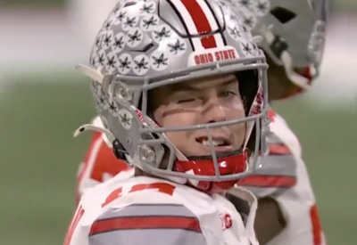 Will Howard winked at the ESPN broadcast camera during a nearly-perfect CFP first half