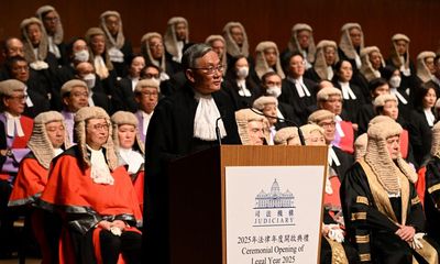 Hong Kong chief justice claims overseas judges have left due to ‘orchestrated harassment’