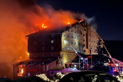 At least 66 dead as fire rips through Turkish ski resort hotel