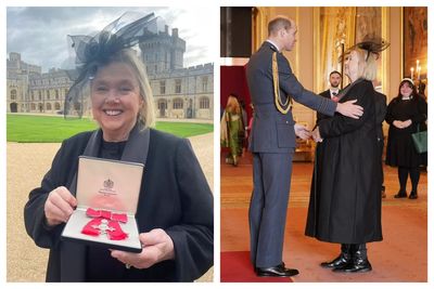 Pauline Quirke awarded MBE by Prince William in final public appearance before revealing dementia diagnosis