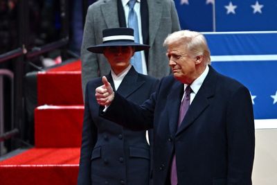 The inauguration was an absurd spectacle