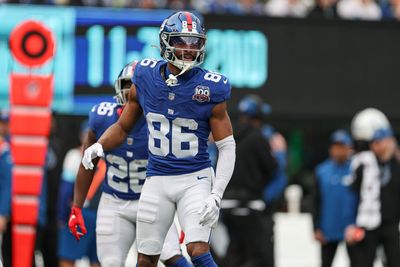 Darius Slayton’s projected market value may price him out of Giants’ plans