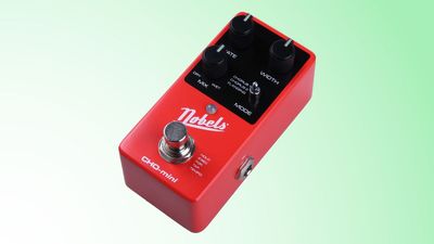 “A pint-sized powerhouse that’s built for performance”: Nobels stuffs three chorus flavors into its tiny new pedal, the CHO-mini