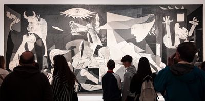 Reading Picasso’s Guernica like a comic strip offers a new way to understand the story it is telling