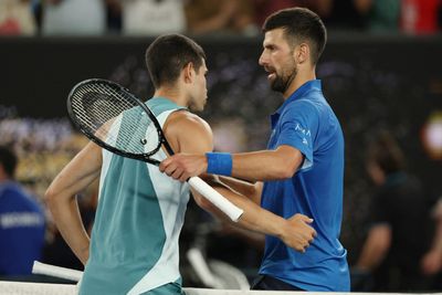 Novak Djokovic classily applauded Carlos Alcaraz after Australian Open upset