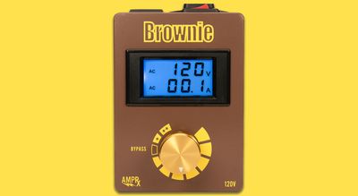 NAMM 2025: “Increase and decrease voltage with volt by volt precision”: AmpRx launches Brownie – a voltage optimising power supply to make your tube amp perform at its best (and maybe help you finally nail Eddie Van Halen’s ‘Brown Sound’)