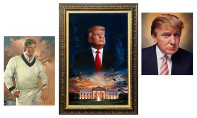 Trump’s favourite artists – from the fawner who made him Gatsby to the court sketcher who tackled his bullet-grazed ear