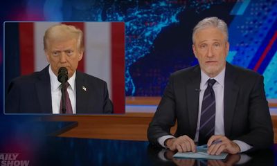 Jon Stewart on Trump’s inauguration: ‘A cycle of no accountability’