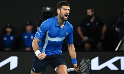 Wounded Djokovic outlasts young gun Alcaraz to close in on history