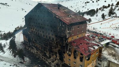 Turkey ski resort hotel fire survivor recalls frantic escape as death toll rises to 66