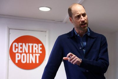 Prince William vows to tackle 'cliff edge' of homelessness on visit to London charity