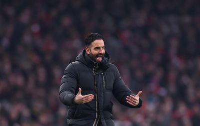 Ruben Amorim causes damage at Old Trafford following Manchester United’s defeat to Brighton & Hove Albion