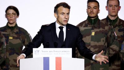 France's Macron wants more young volunteers 'to reinforce' the army