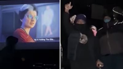 Police called to disperse 30 masked men who stormed London cinema shouting ‘down with India’