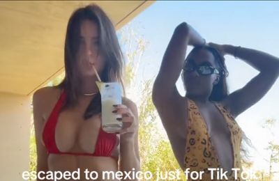 Emily Ratajkowski holidaying in Mexico ‘just for TikTok’