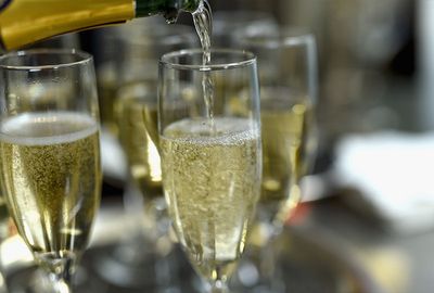 Champagne sales are dropping