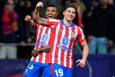 Julian Alvarez at the double as Atletico Madrid seal comeback win